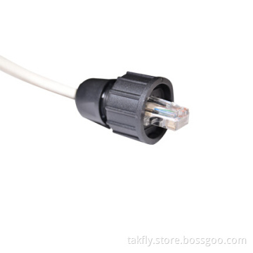 CAT6 LAN Cable Waterproof RJ45 Connector
